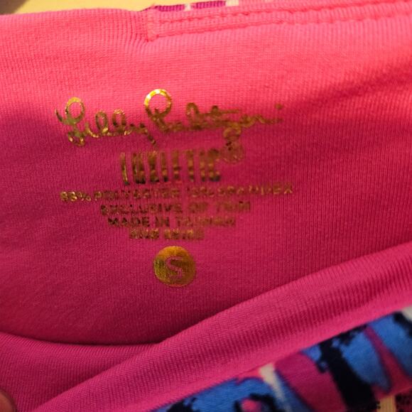 Lilly Pultizer Luxletic Callie Weekender "Free Spirit" leggings small High rise - Picture 6 of 8